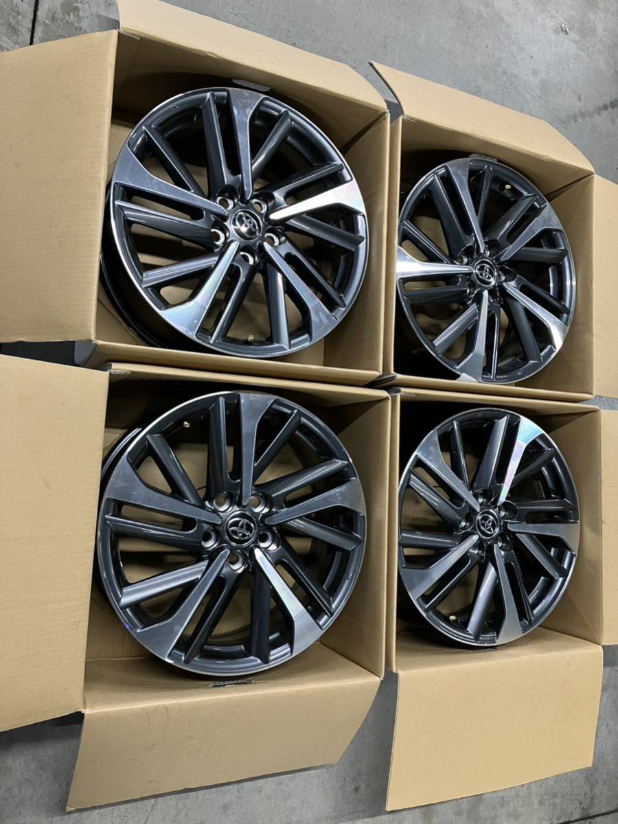 新車外し カローラクロス純正ホイールタイヤセット&純正ナット 新車外し カローラクロス純正ホイールタイヤセット&純正ナット トヨタ