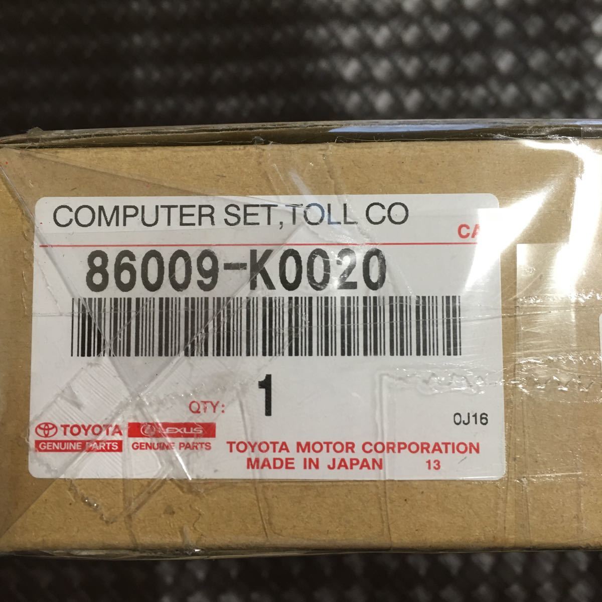 ETC【トヨタ純正】ボイスタイプ ビルトイン ETC 86009－K0020