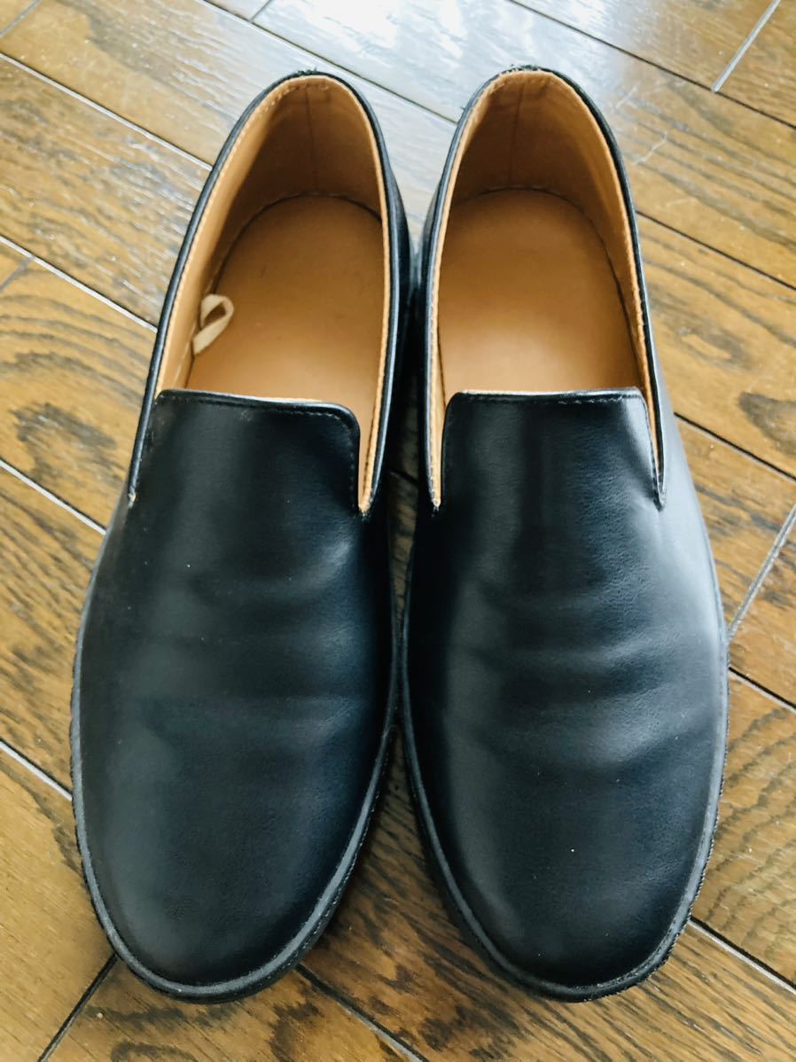 GLOBAL WORK ブラックローファー M GLOBAL WORK（グローバルワーク）の「【WEB先行予約】ＧＷＢコインローファー（）」 -