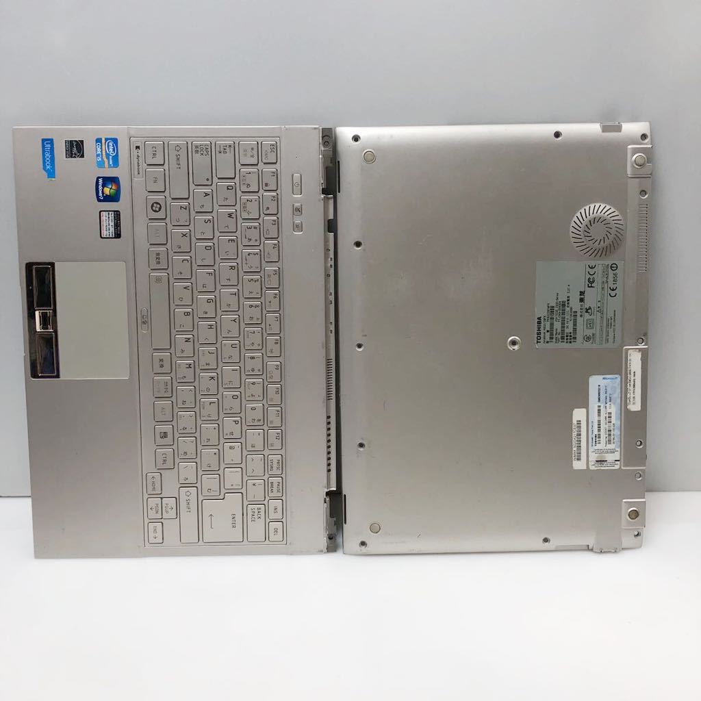 【傷や汚れあり】DP61621 東芝 dynabook R632/28FK キーボード パームレスト・タッチパッド 1172 東芝