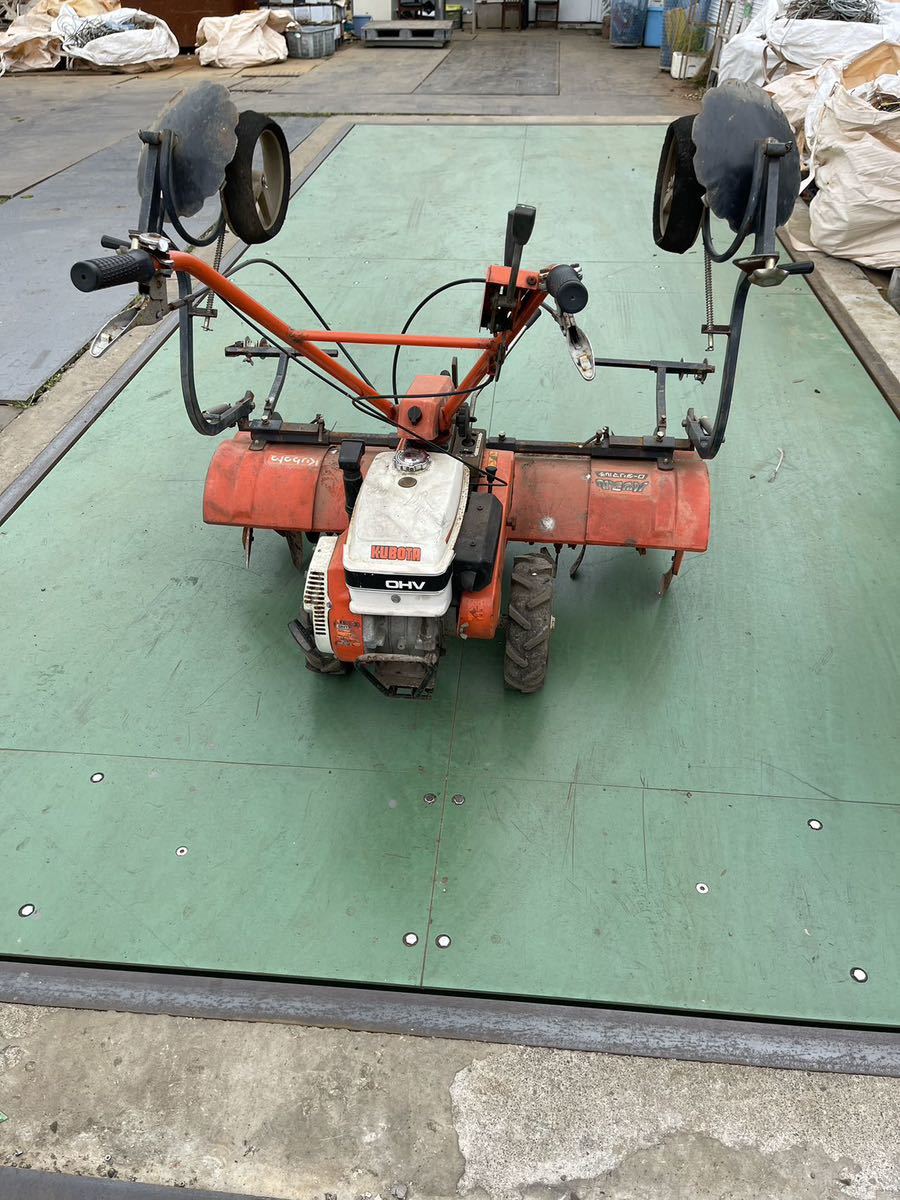 常総市から クボタTMA21 管理機 耕運機 家庭菜園 農用トラクター
