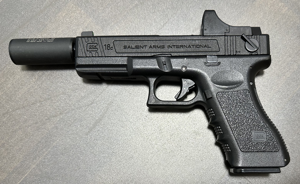 東京マルイ 電動ハンドガン グロック18c マイクロプロサイト付き