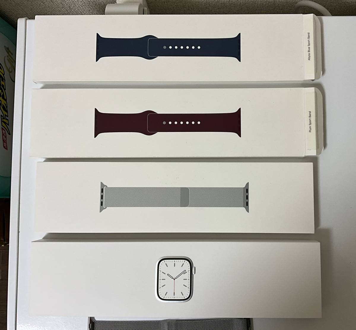 【目立った傷や汚れなし】Apple watch series 7 Stainless Steel Silver 45mmの落札情報詳細