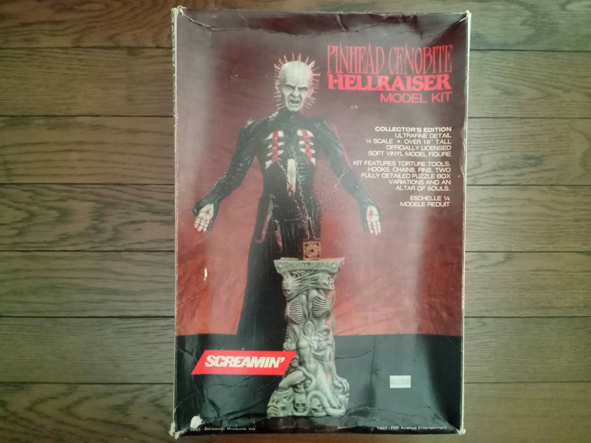 ■ヘルレイザー Hellraiser【ピンヘッド】ガレージキット完成品 □ヘルレイザー Hellraiser【ピンヘッド】ガレージキット完成品