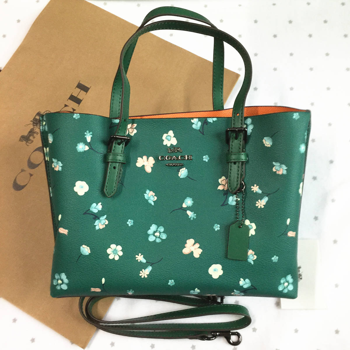 COACH 新品未使用 ミニショルダーバッグ 花柄｜ファッション