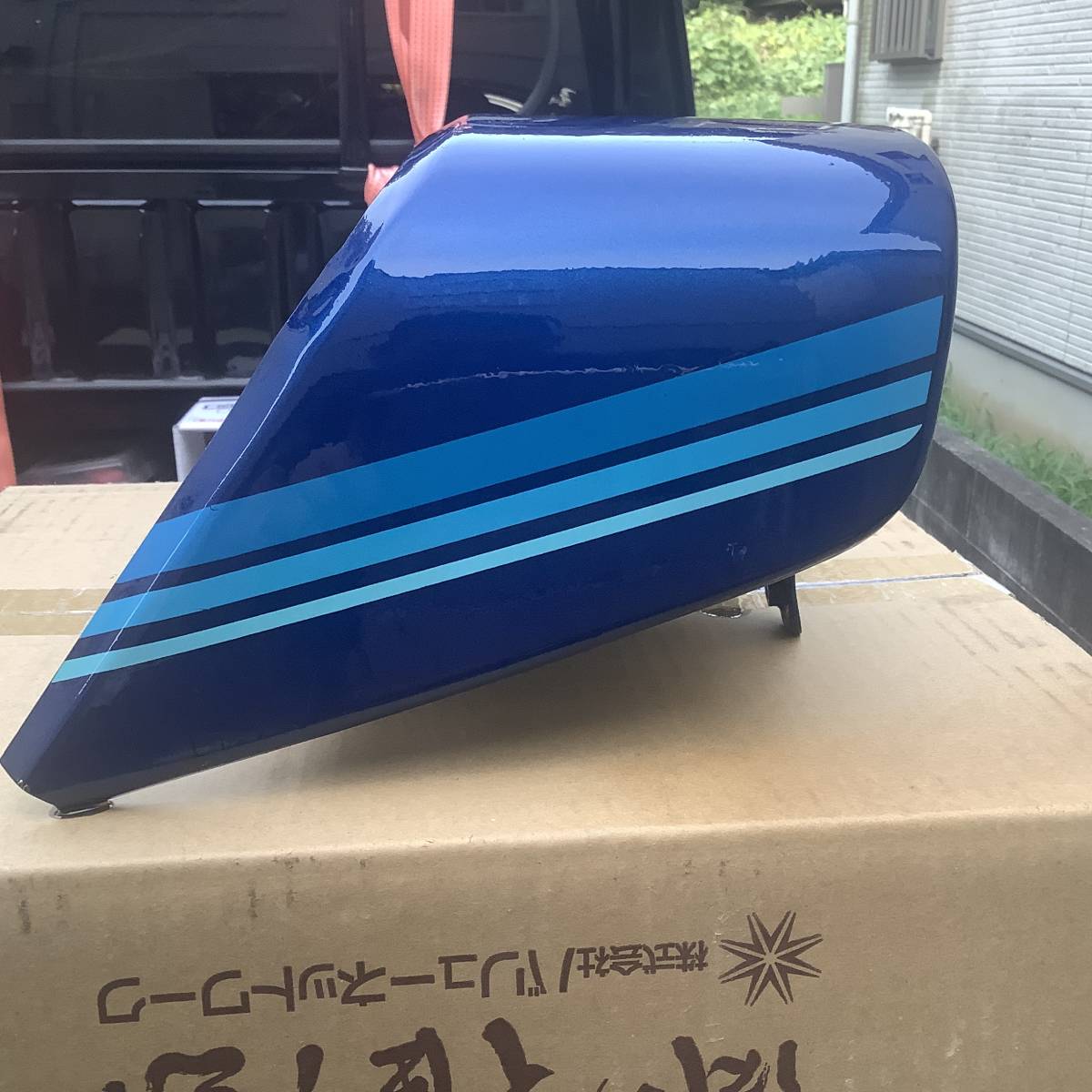 【目立った傷や汚れなし】当時 国内 S54 A6 KH400 純正オリジナルペイントテールカウル 売り切り KH250 350SS 400SS ...