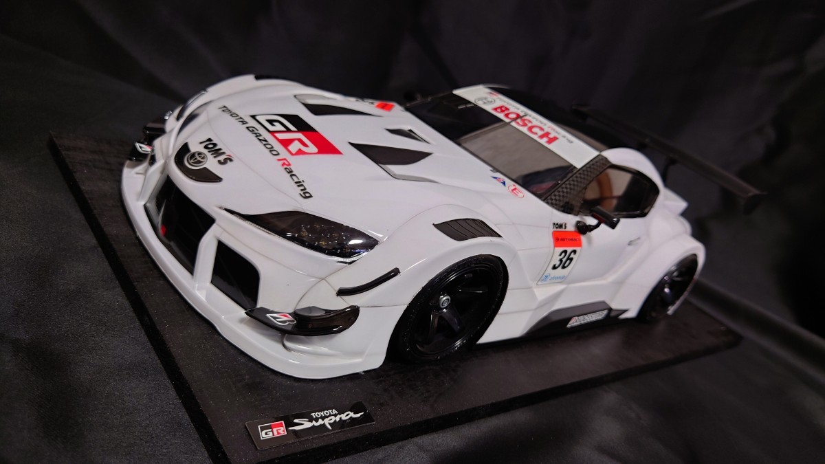 未使用】☆希少☆ 1/10 RCボディ タミヤ au TOM'S GRスープラ GT500
