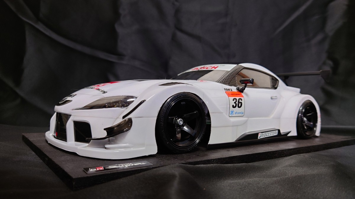 未使用】☆希少☆ 1/10 RCボディ タミヤ au TOM'S GRスープラ GT500