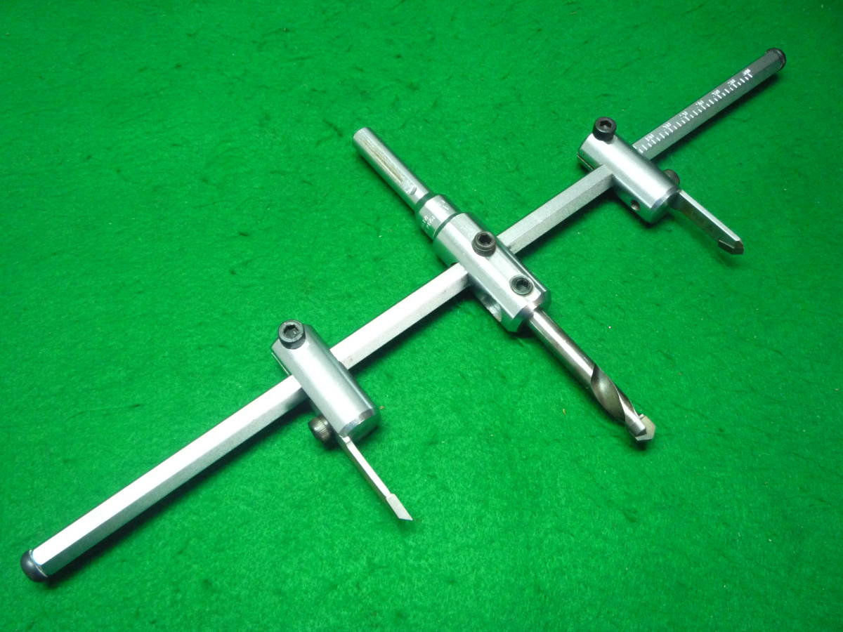 【傷や汚れあり】 送料込/USED/スターエム/STARM/自在錐 160～300mm ドリル軸 サイディングの穴あけに ホールカッター の