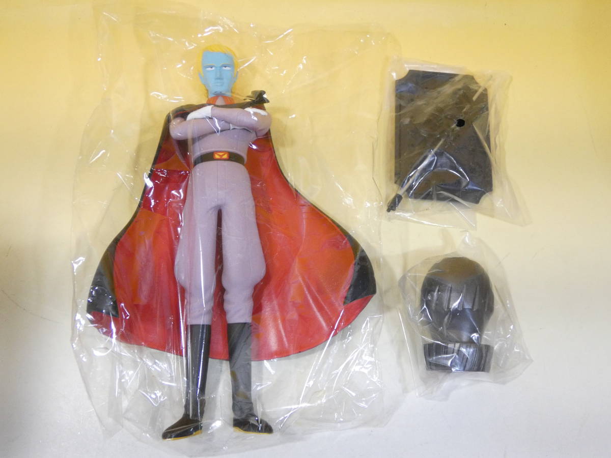 宇宙戦艦ヤマト　デスラー総統フィギュア　ソフビ　メガハウスフィギュアコレクション 宇宙戦艦ヤマト デスラー総統フィギュア ソフビ メガハウス