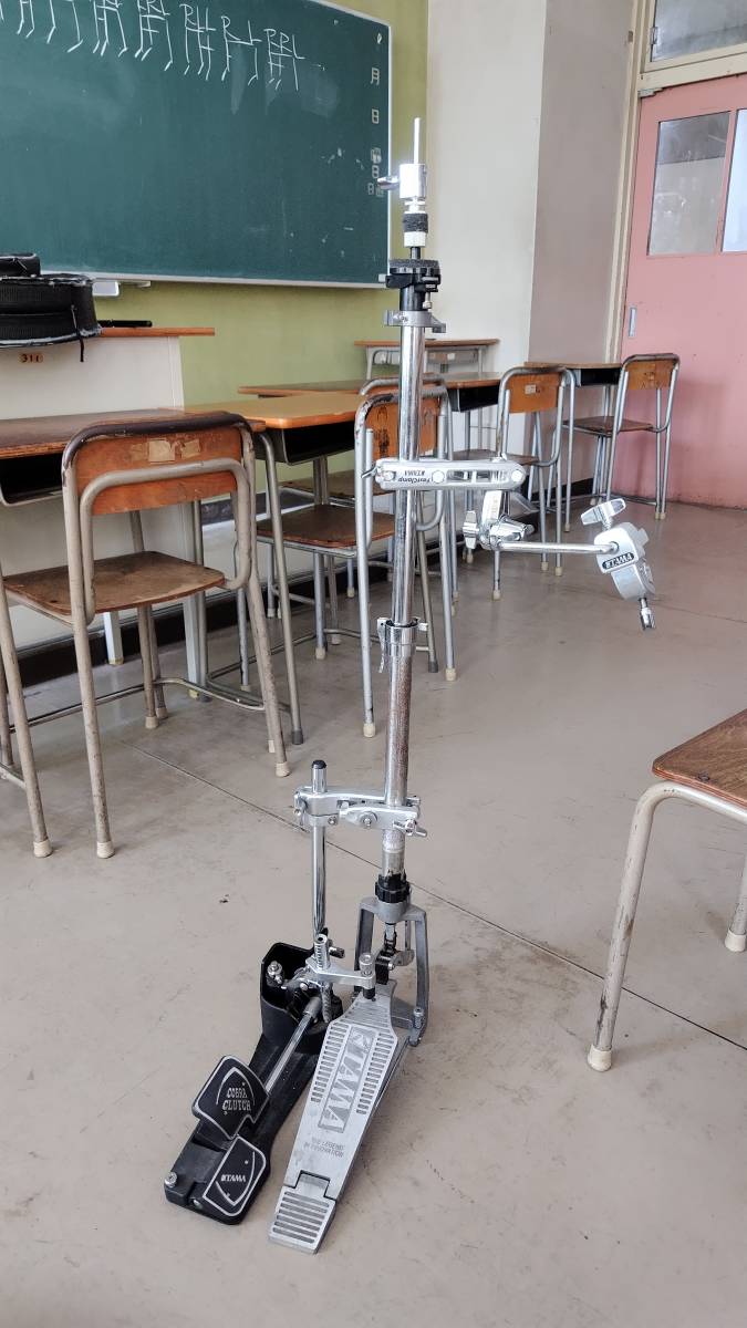 【目立った傷や汚れなし】TAMA ハイハットアタッチメント＆コブラクラッチ＆レッグレスハイハットスタンド（ジャンク扱い）の落札情報詳細