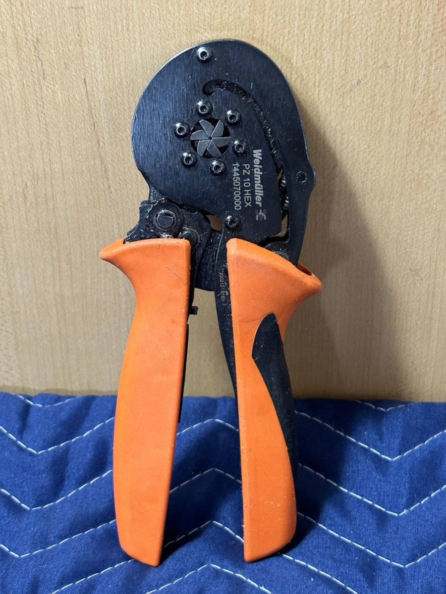 【やや傷や汚れあり】ワイドミュラー 圧着工具 PZ 10 HEX 0．14～10sqmm 1445070000の落札情報詳細 - ヤフオク落札 ...
