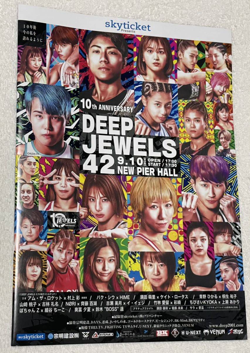 DEEP JEWELS 42 パンフレット
