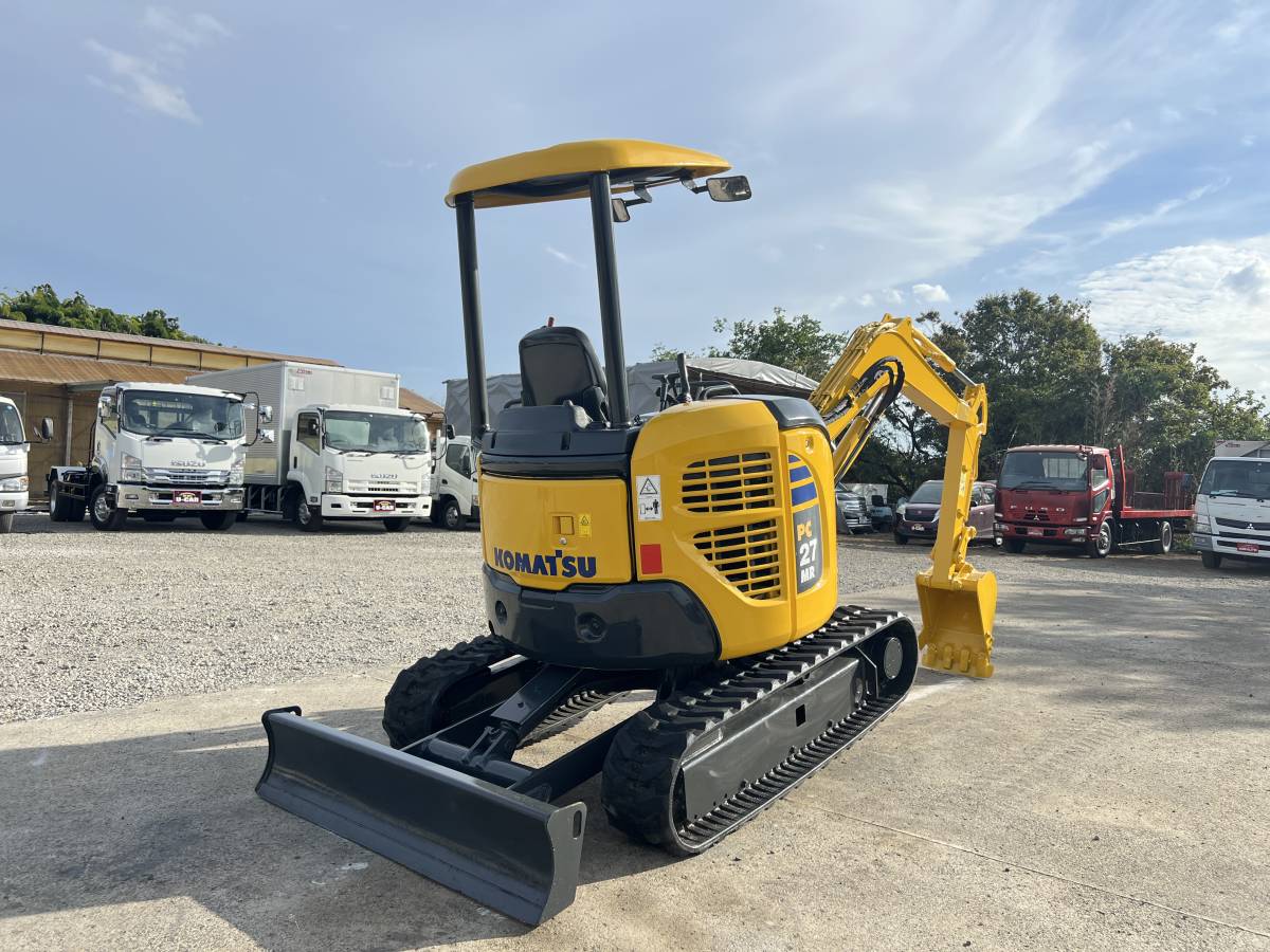 U-0069】コマツ PC27MR-1 3tクラス ミニ油圧ショベル ユンボ