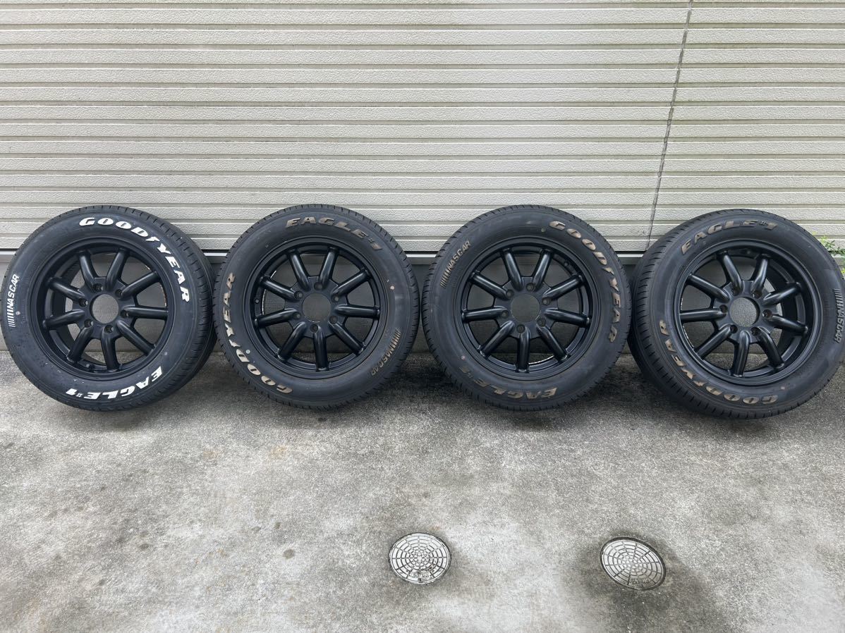 FABULOUS BARONE MC-9 155R12 タイヤ ホイール 4本 やや傷や汚れ