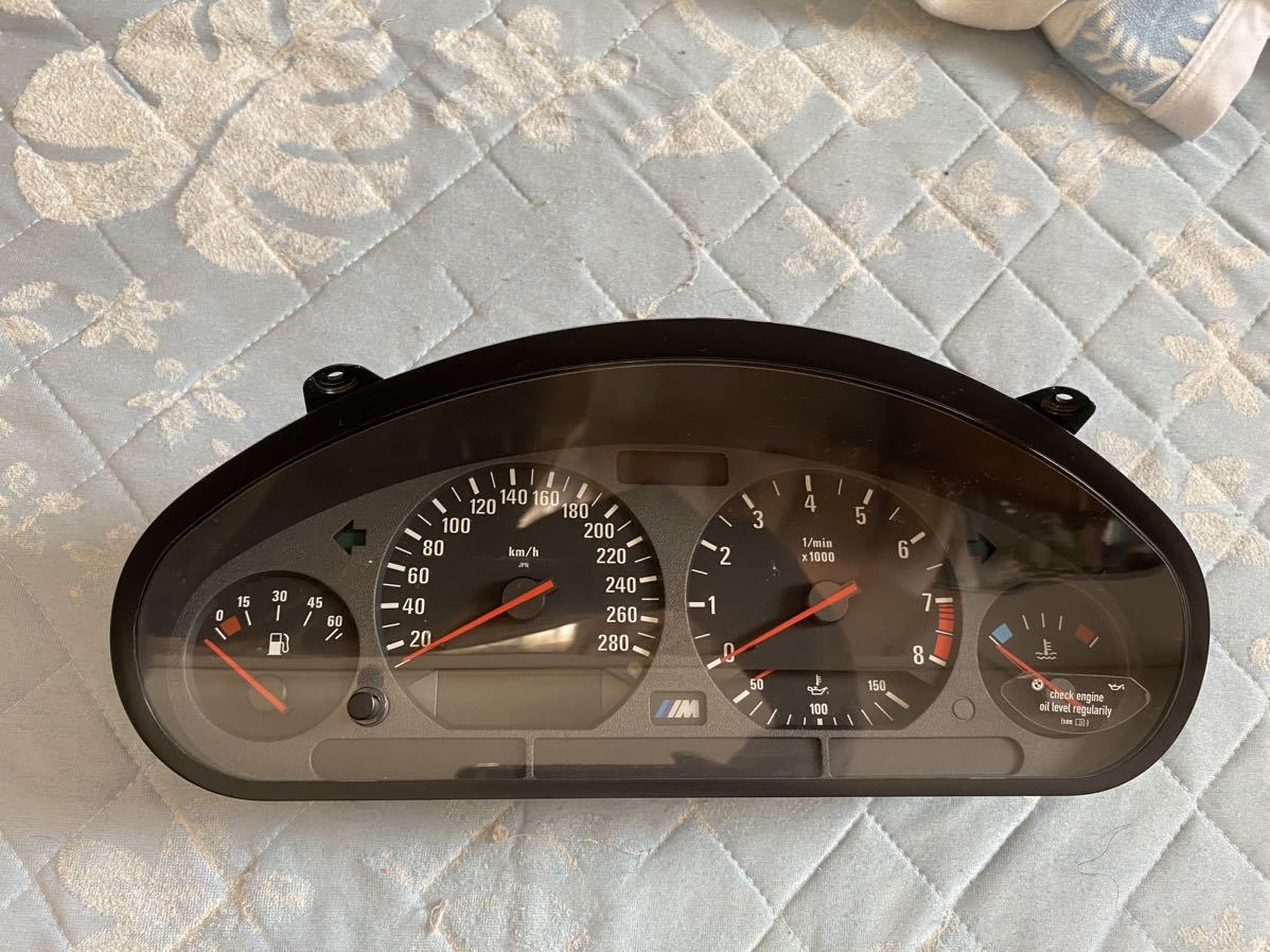 やや傷や汚れあり】BMW E36 M3 M3B スピードメーターの落札情報 やや傷や汚れあり】BMW E36 M3 M3B スピードメーターの落札情報