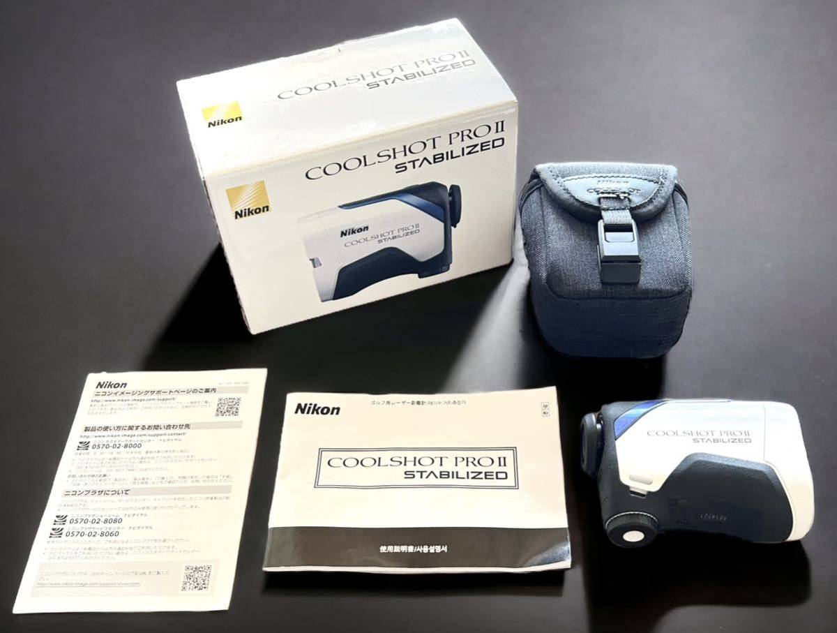 美品】Nicon CoolShot Pro II Stabilized 目立った傷や汚れなし】美品