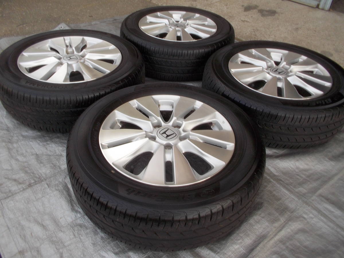 ホンダ 23年製 バリ山 スパーダ 純正 16インチYokohama(4本)中古 傷や