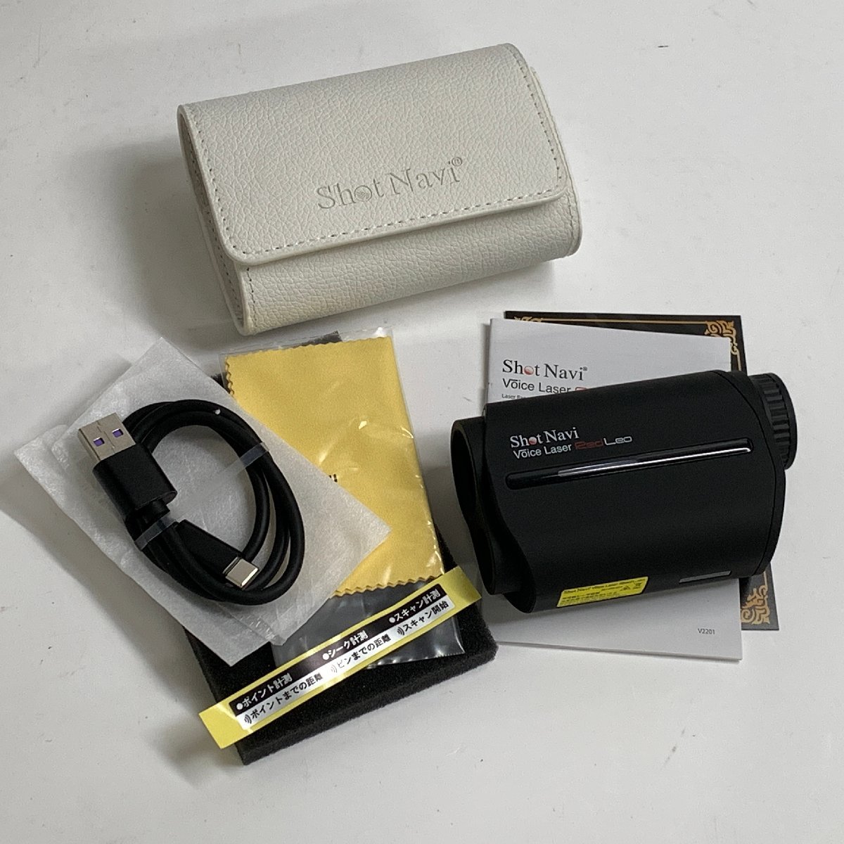 ショットナビ ゴルフ距離測定器 Voice Laser Red Leo 楽天市場】【アウトレット/箱つぶれ】【GoodDesign賞】