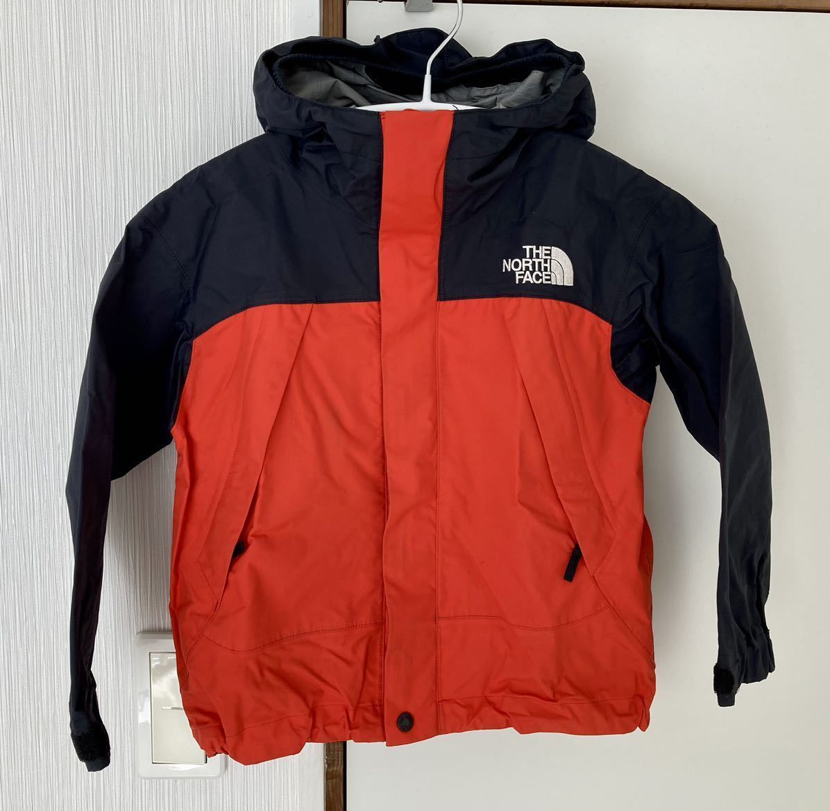【目立った傷や汚れなし】【THE NORTH FACE ノースフェイスJunior Dot Shot Jacket】KIDS用 サイズ110