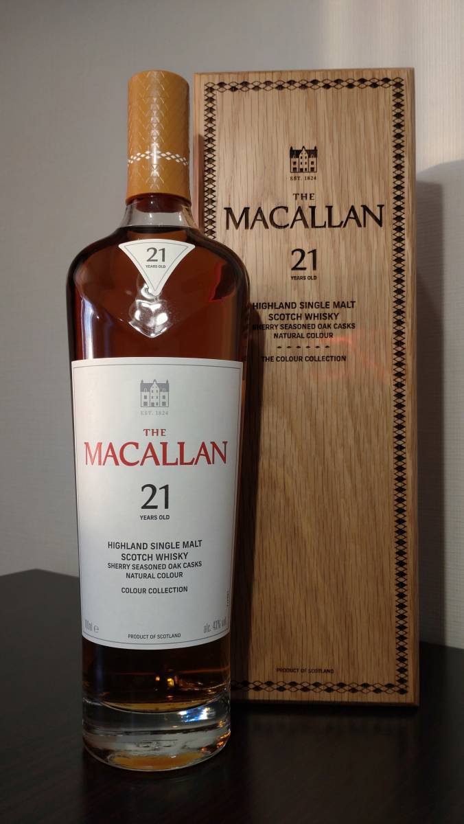 免税店限定　マッカラン　カラーコレクション　21年　MACALLAN 免税店限定 マッカラン カラーコレクション 21年 MACALLAN 免税店限定