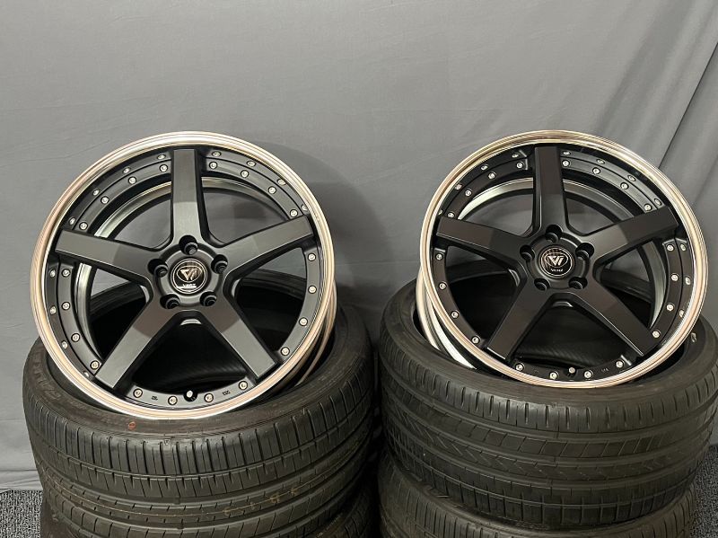 目立った傷や汚れなし】KUHL クールレーシング VERZ-WHEELS KCV03 19