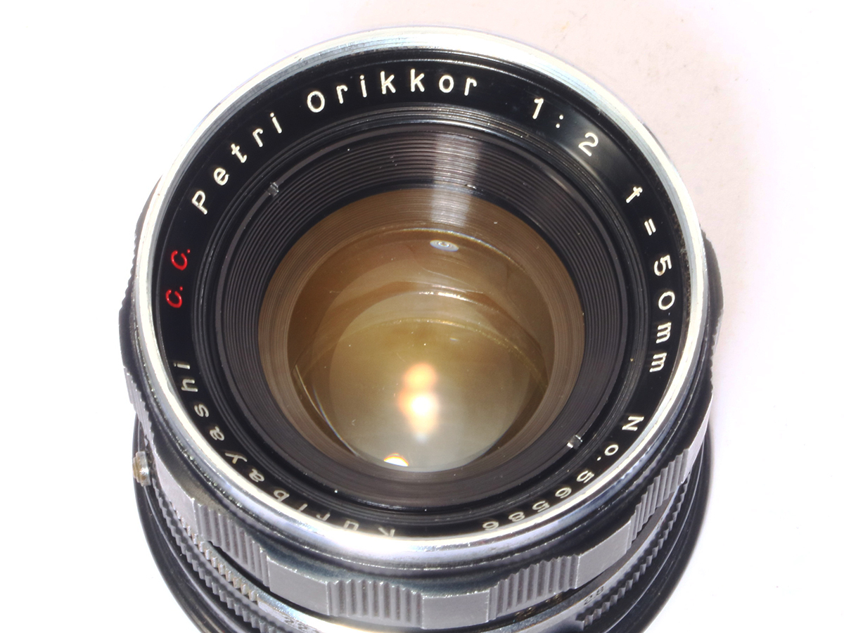 全体的に状態が悪い】Kuribayashi Petri Orikkor 50mm f2 栗林写真工業