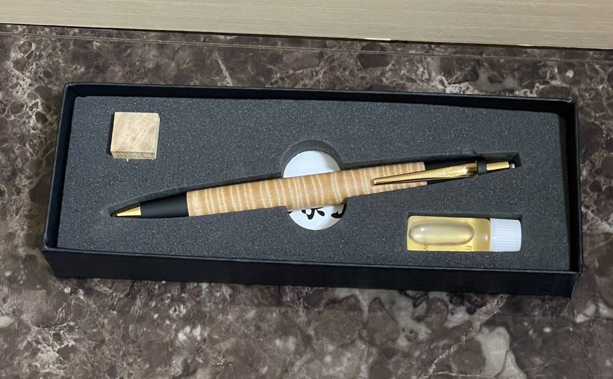 野原工芸新型SANZOクリップ スポルテッド栃 シャープペンシル 【公式通販】