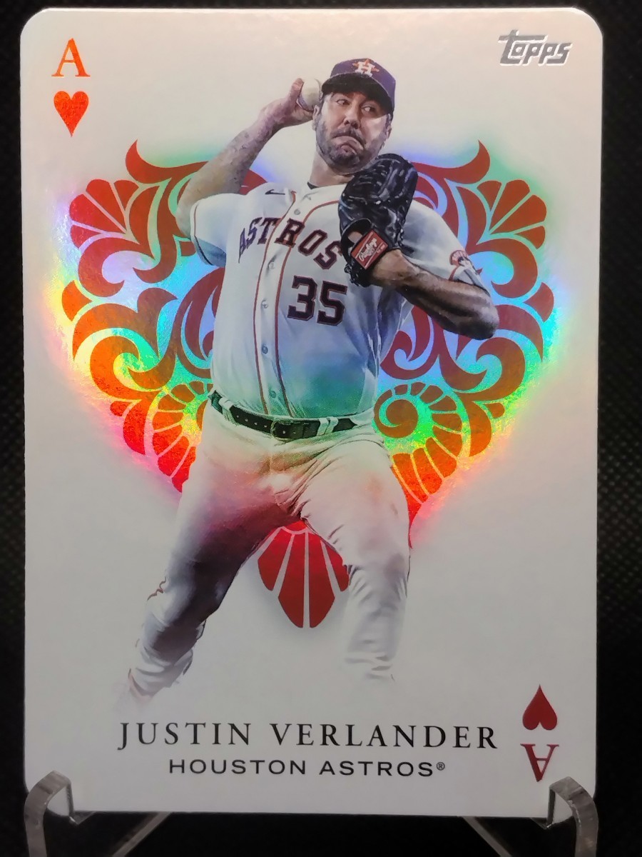 【目立った傷や汚れなし】ジャスティン・バーランダー エース 【2023 TOPPS SERIES 1 ALL ACES JUSTIN