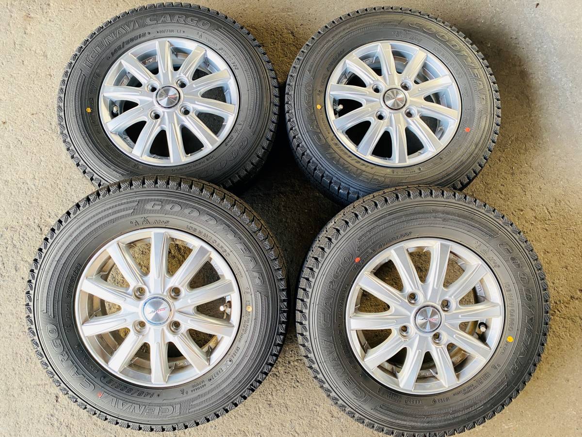 2025年製】ハイゼット スーパーバン355 タイヤ 12インチ 4本セット