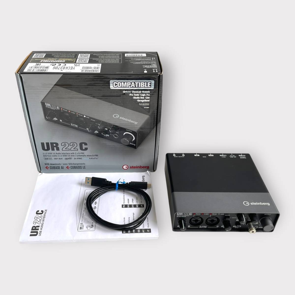 極美品 steinberg ur22c オーディオインターフェース