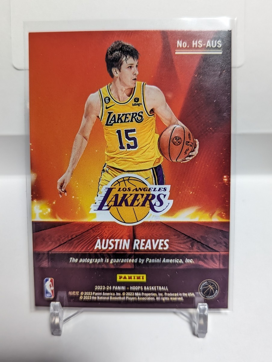 Austin Reaves 直筆サイン 2023-24 Panini Phoenix - Mythical Autographs Austin Reaves