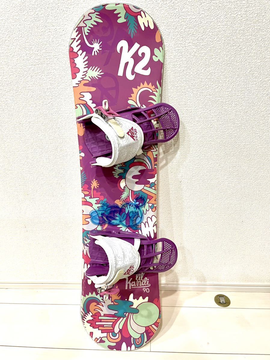 K2 LIL KANDI 100 ボード ビンディング セット キッズ K2 LIL KANDI 100 ボード ビンディング セット キッズ K2 LIL'KANDI
