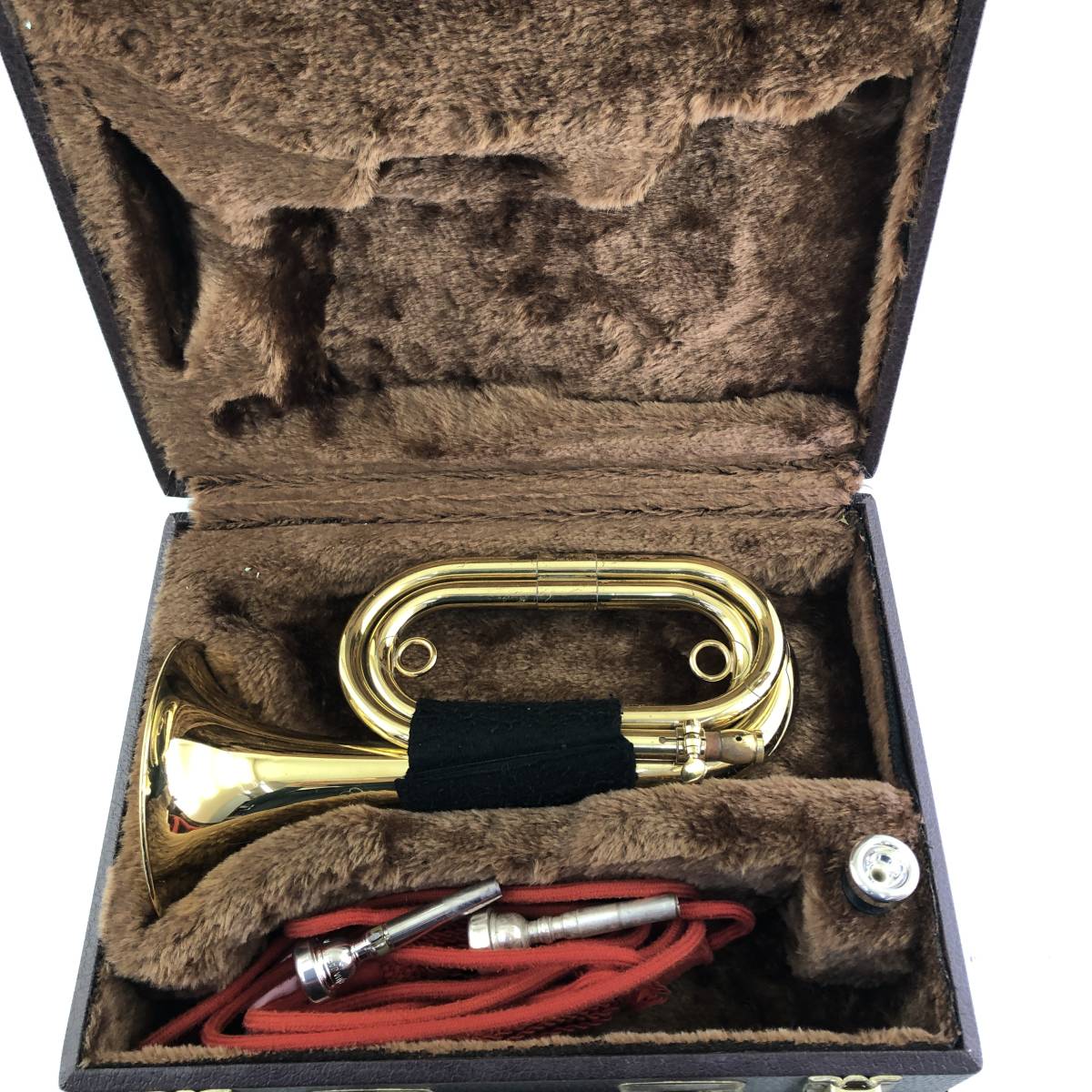 コンテスト ラッパ ケース付き 下倉製 信号ラッパ コンテスト