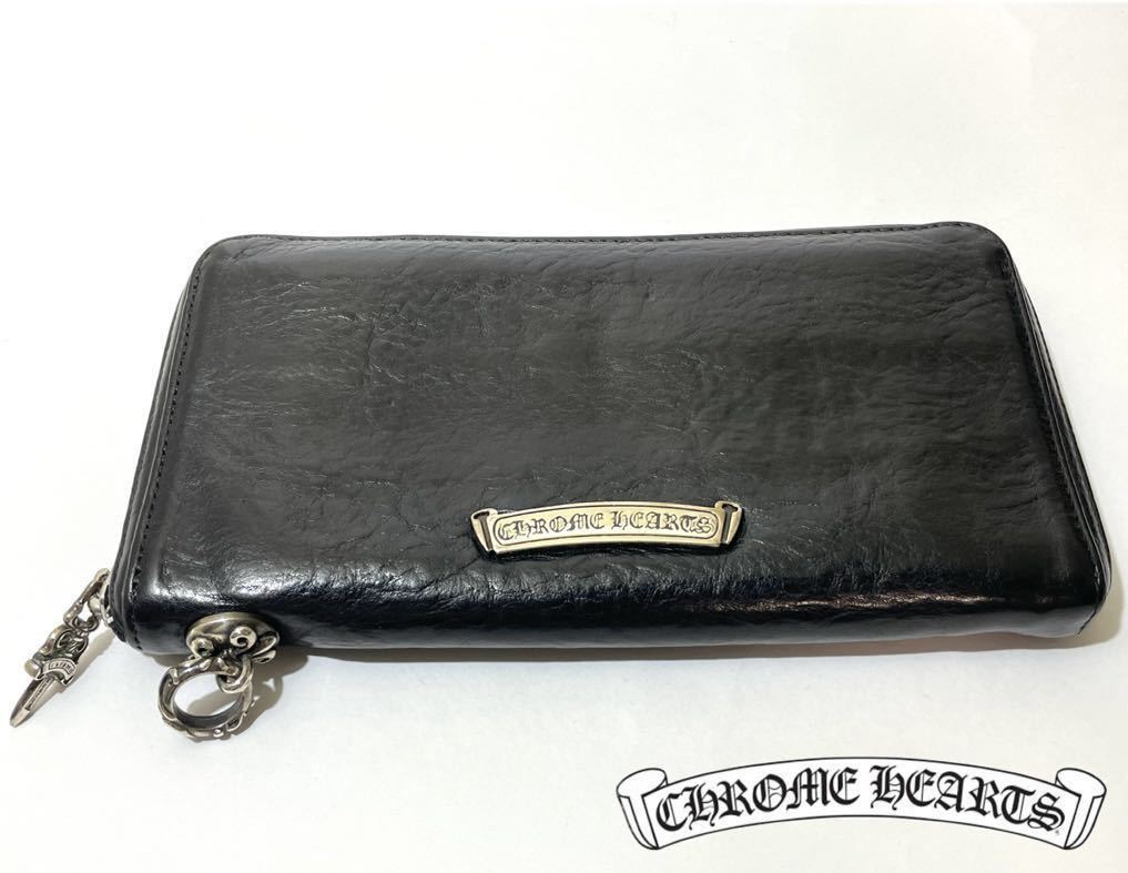 目立った傷や汚れなし】CHROME HEARTS REC F ZIP Wallet クロムハーツ