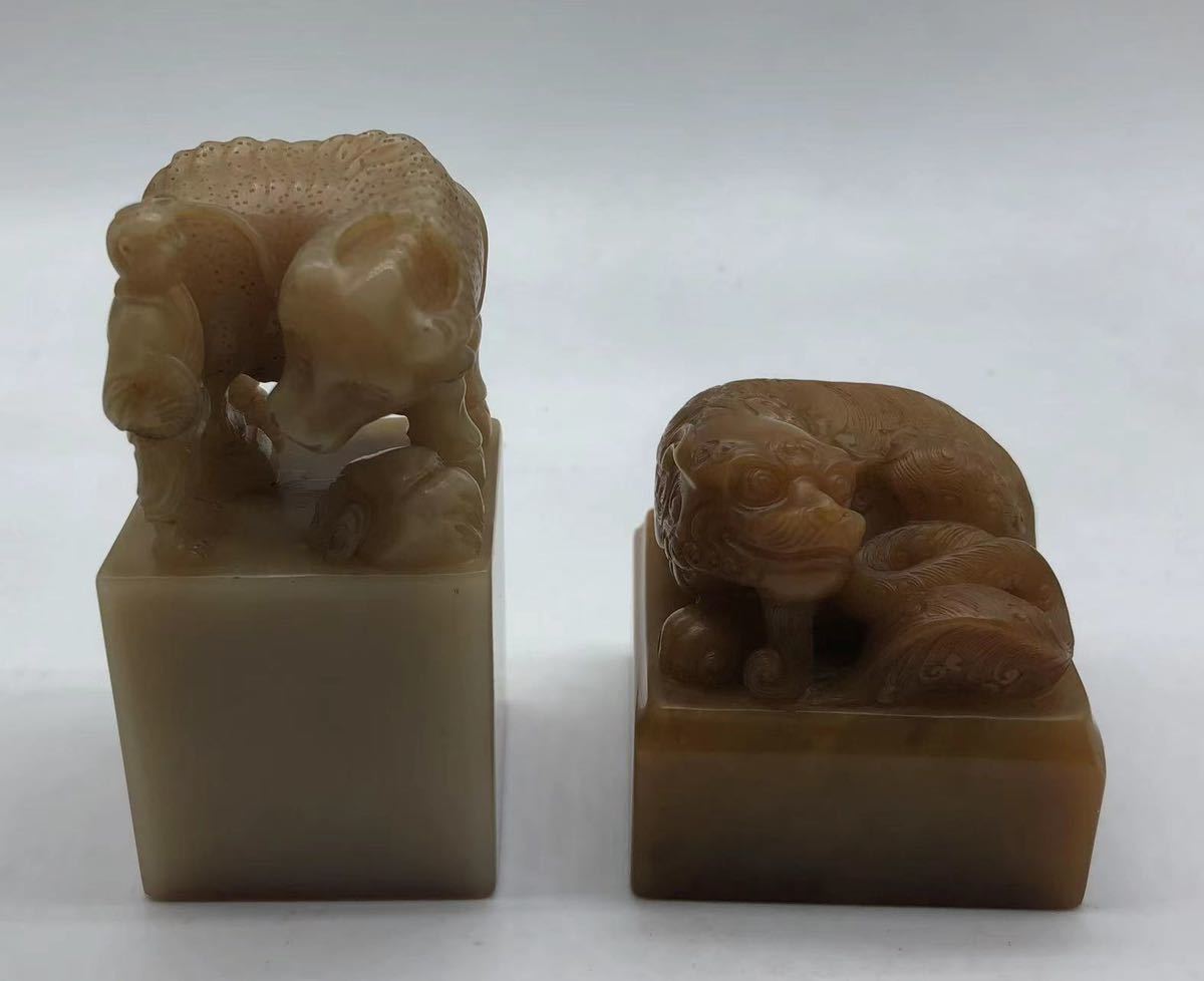 天然素材 精密彫刻 アンティーク 根付 置物