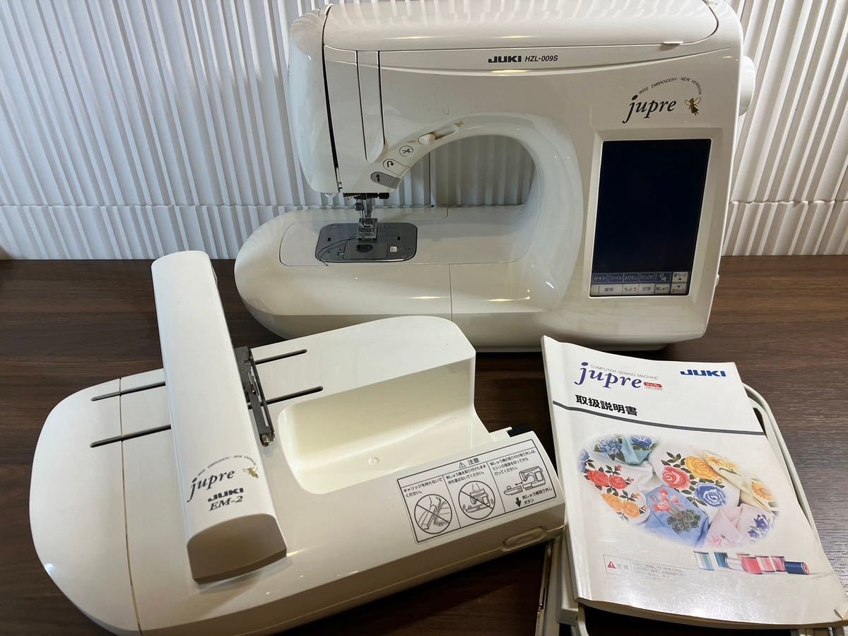 JUKI ミシン jupre HZL-009S 刺繍機EM-2 JUKI ミシン jupre HZL-009S 刺繍機EM-2 Amazon.co.jp: 【◇JUKI