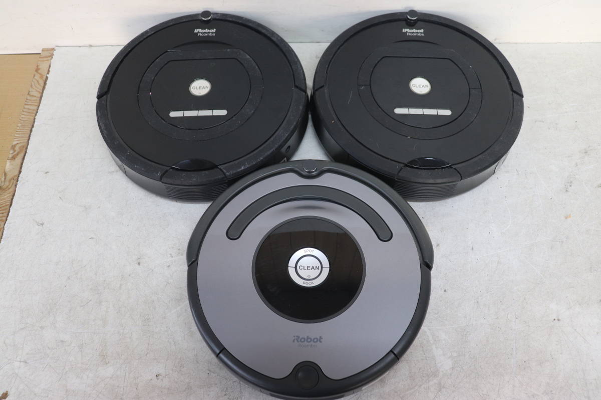 sk0-p33】1円～ ジャンク iRobot Roomba 643 ロボット掃除機 ルンバ