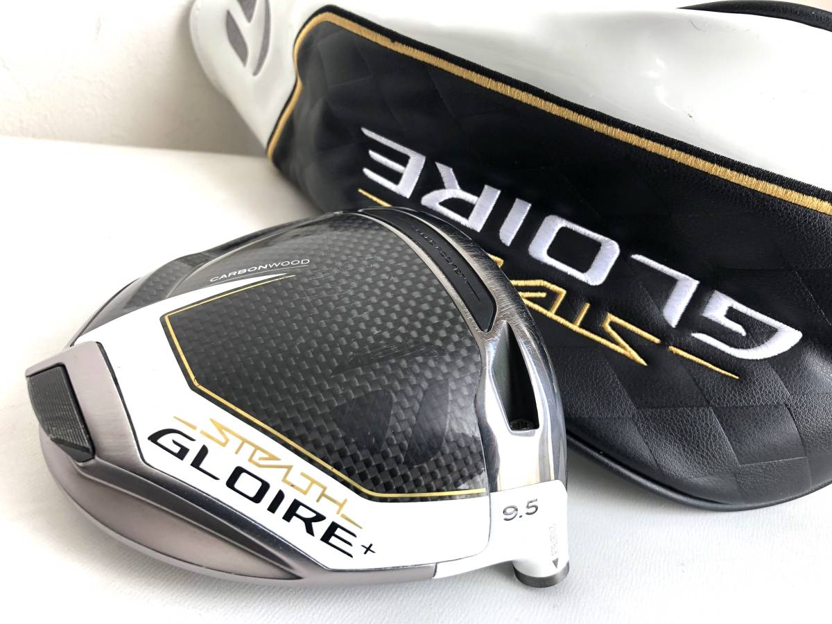 [美品] テーラーメイド ステルスグローレプラス ヘッド単体9.5 ＋純正HC テーラーメイド ステルスグローレプラス ドライバー 9.5 ヘッドのみ 超