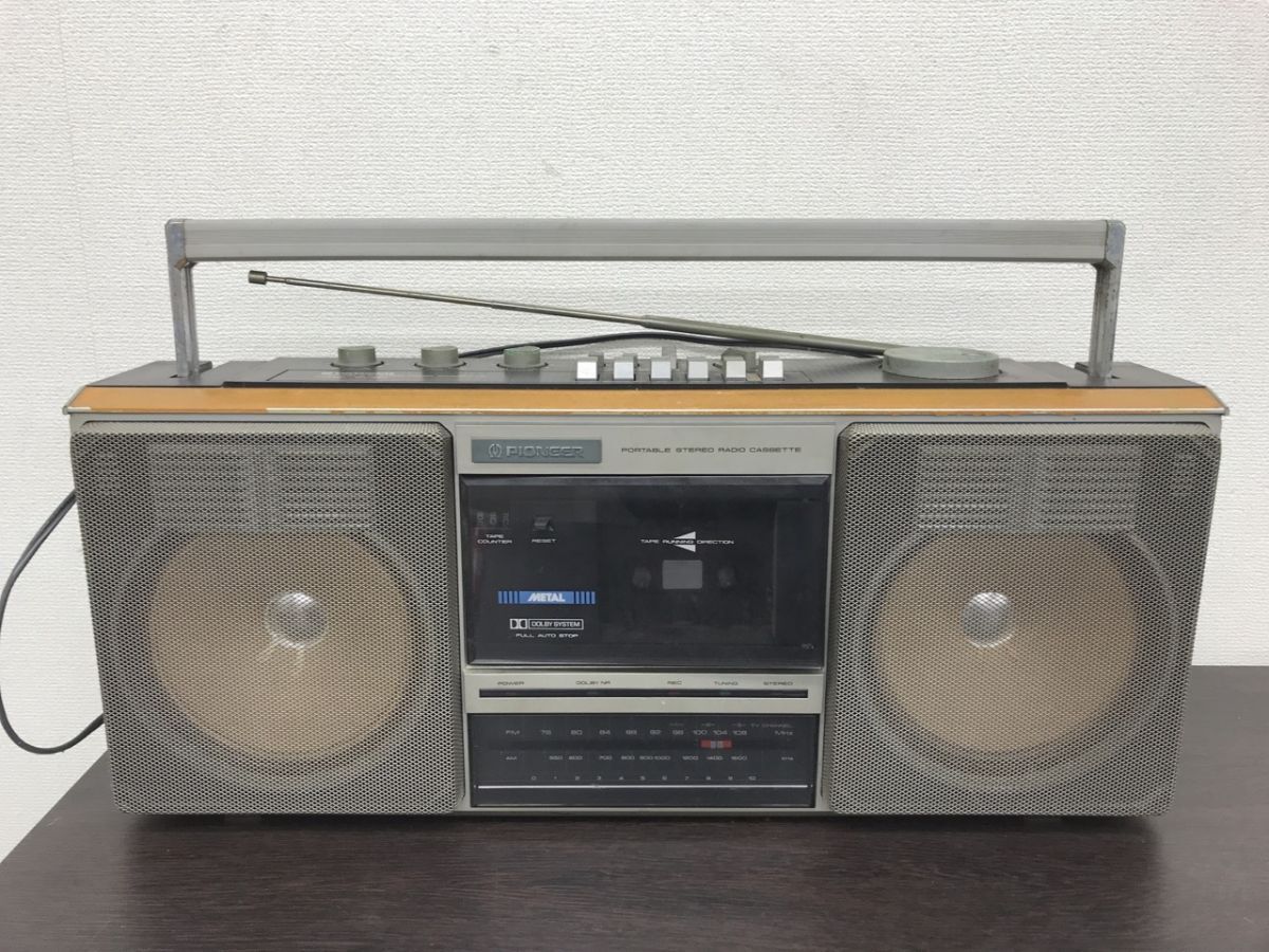 昭和レトロ PIONEER ステレオセット おまけ付き