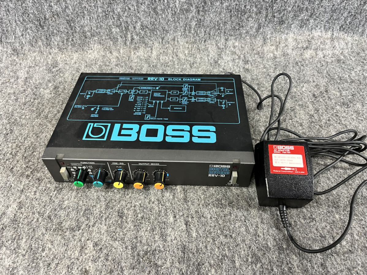 BOSS RRV-10 デジタルリバーブ BOSS RV-6 Digital Reverb ボス