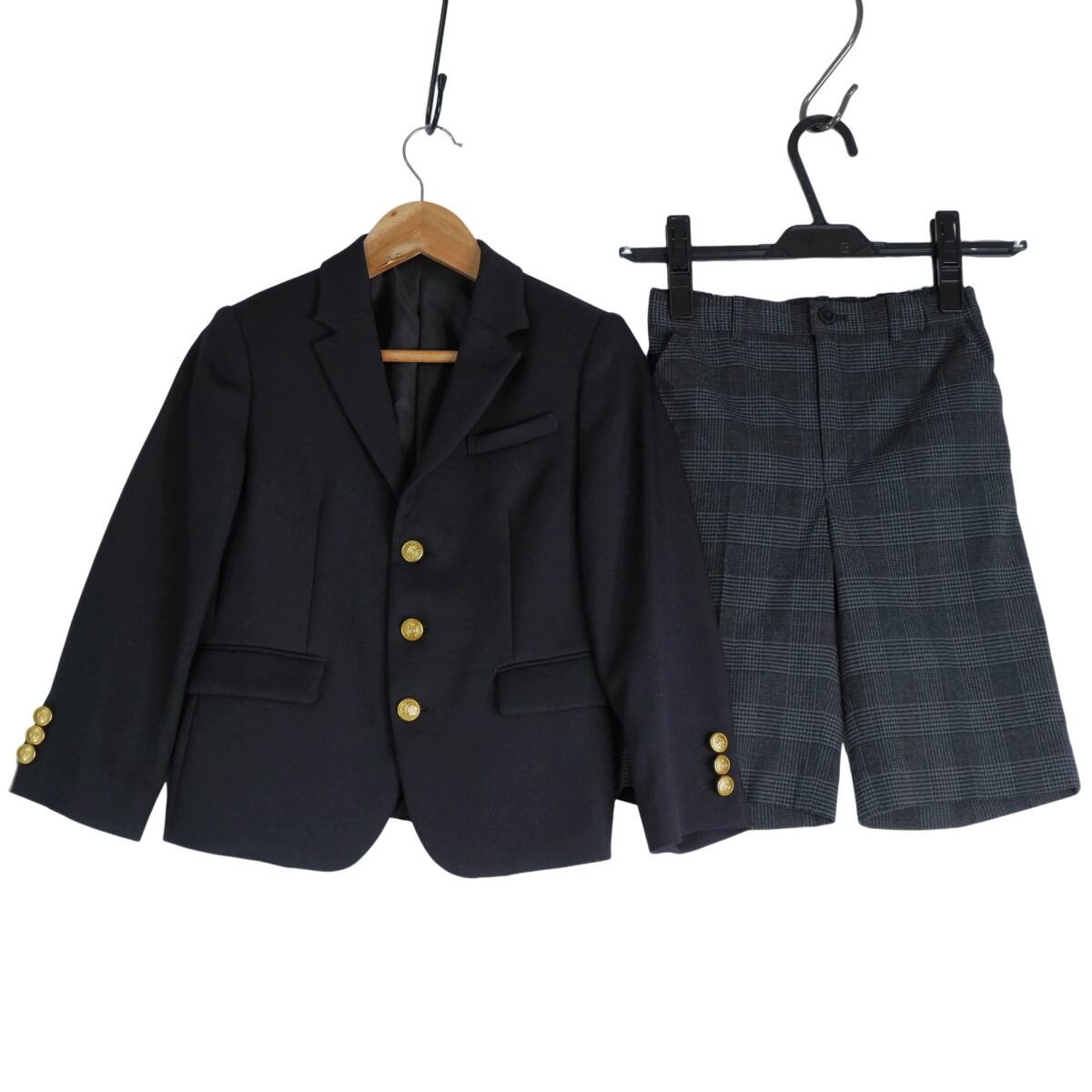 新品】◇新品 ミチコロンドンコシノ【130B】紺 男の子 フォーマル  