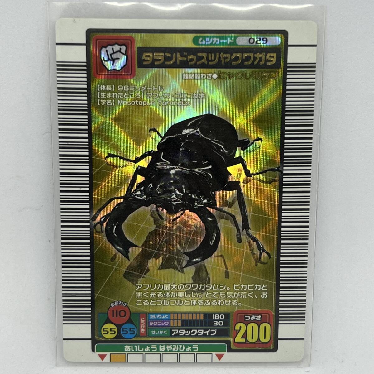 ムシキング タランドゥスツヤクワガタ フォレストグリーン版