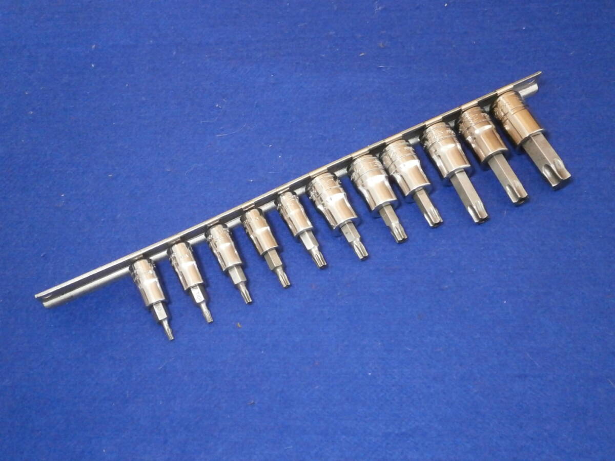 スナップオン Snap-on ブルーポイント トルクスソケット T6~T60 スナップオン Snap-on ブルーポイント トルクスソケット T6~T60