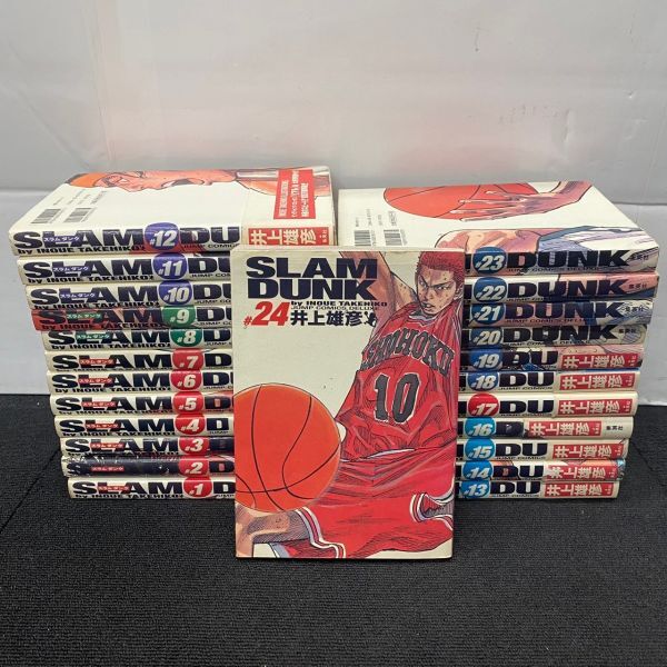 SLAM DUNK 全24巻初版 全初版帯付き SLAM DUNK 完全版 全24巻セット