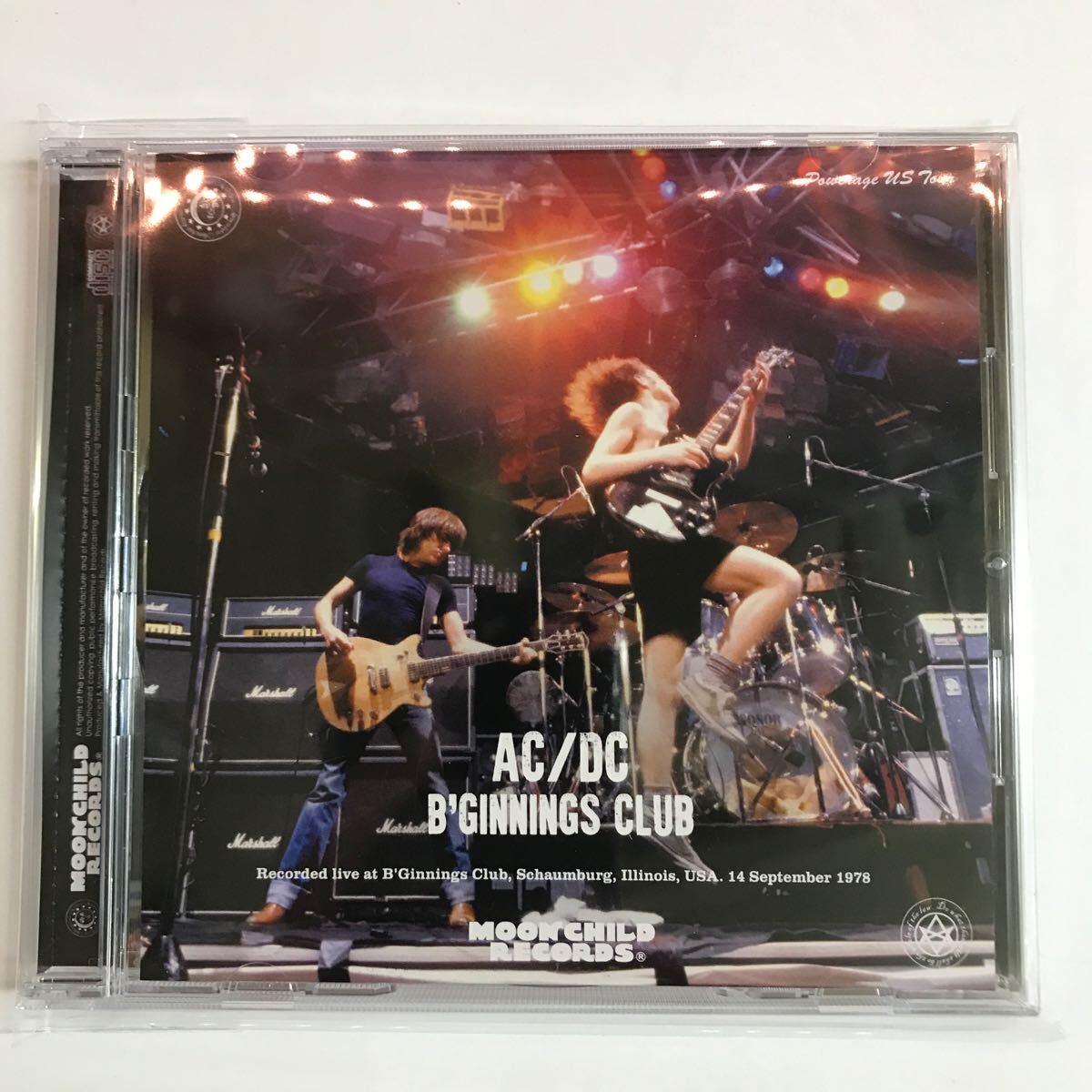 【未使用】AC/DC : B’GINNINGS CLUB (CD) moochild records 再入荷してきました!1978年クラブギグ ...