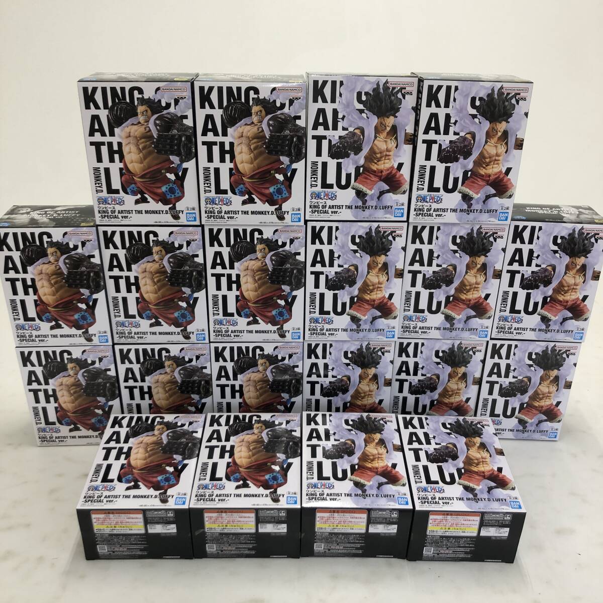 ワンピース ルフィ フィギュア10点セット ワンピース KING OF ARTIST