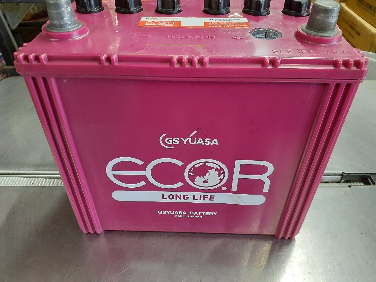 未使用品】送料込 ユアサ バッテリー 90D23L （目立った傷や汚れ