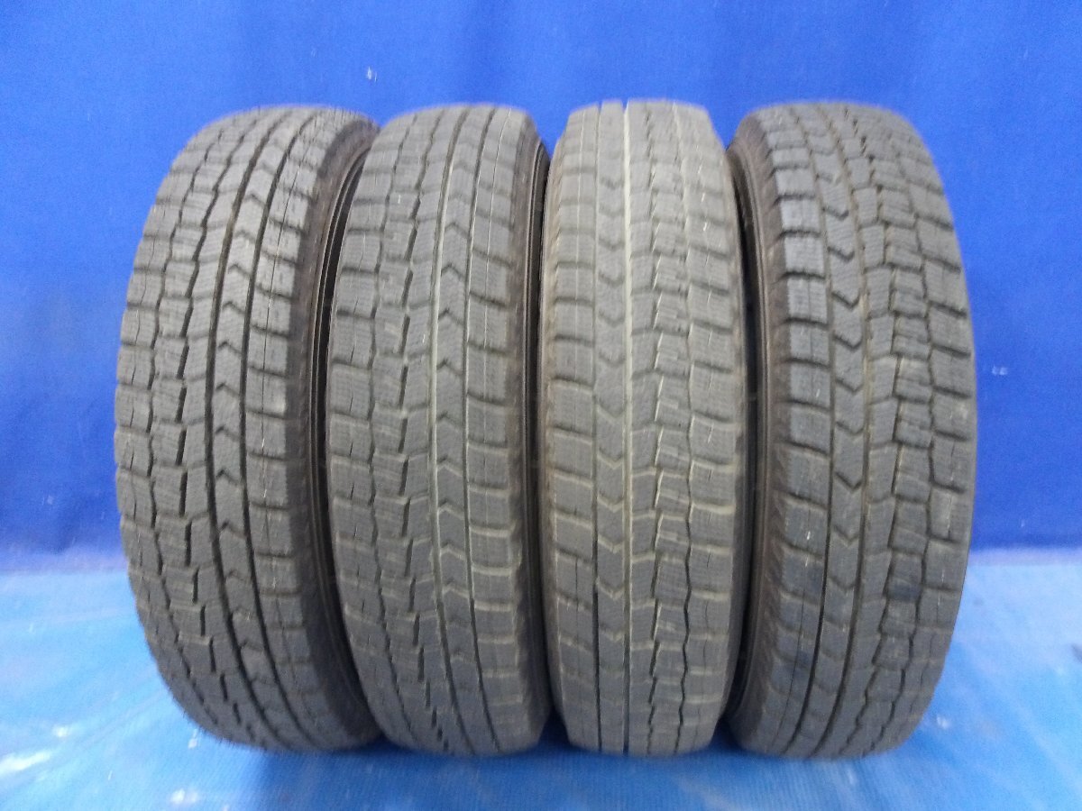 155⁄80R13 ダンロップ製スタッドレス 2021年バリ溝 バリ溝145⁄80R13 バリ