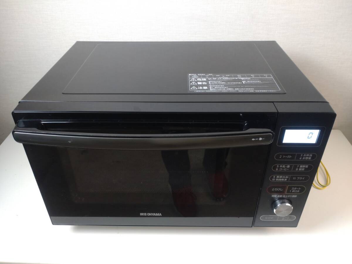 訳あり アイリスオーヤマ MO-F1805 Amazon.co.jp: Iris Ohyama MO-F1805-B Oven Microwave 18L Flat